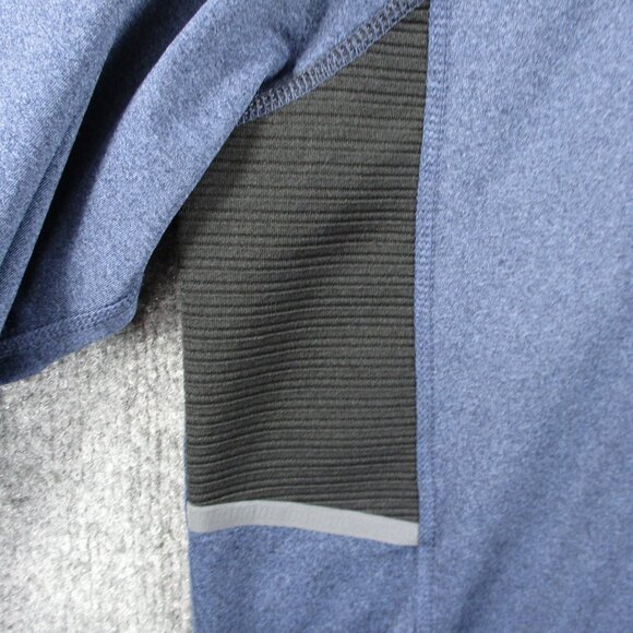 Spyder ProWeb Shirt Mens XL BlueMidweight Base Layer Ski Performance Reflective - Picture 5 of 16